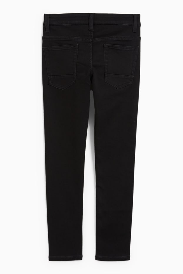 Copii - Băieți - Skinny jeans - negru