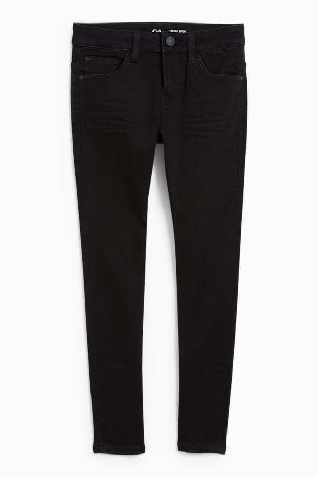 Copii - Băieți - Skinny jeans - negru