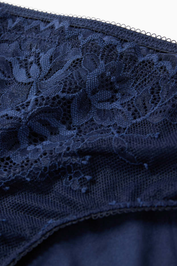 Women - Knickers - dark blue