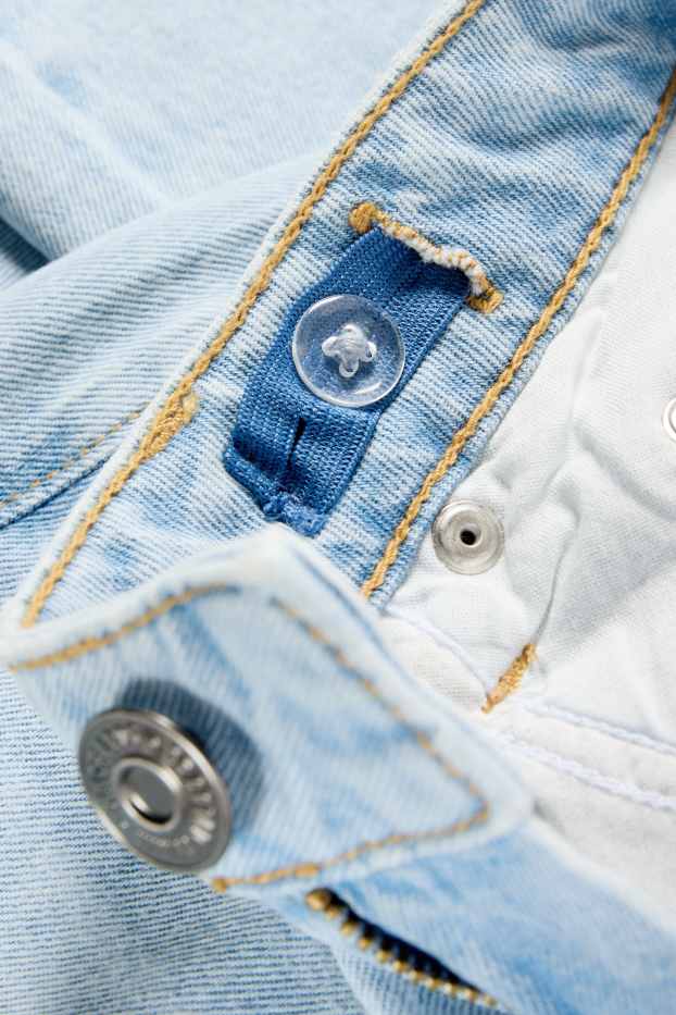 Kinder Mädchen - Wide Leg Jeans - helljeansblau