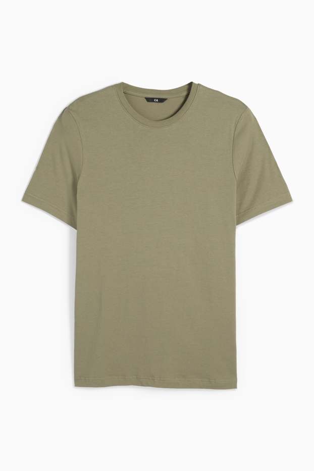 Hommes - T-shirt - regular fit - vert