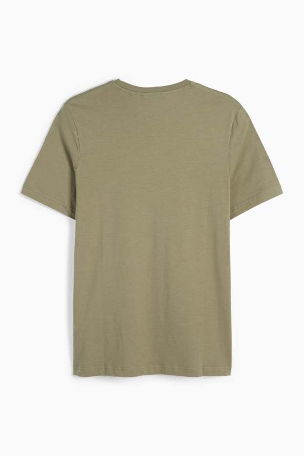Hommes - T-shirt - regular fit - vert