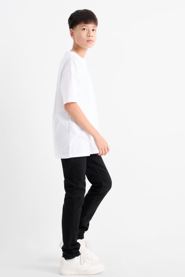 Copii - Băieți - Skinny jeans - negru