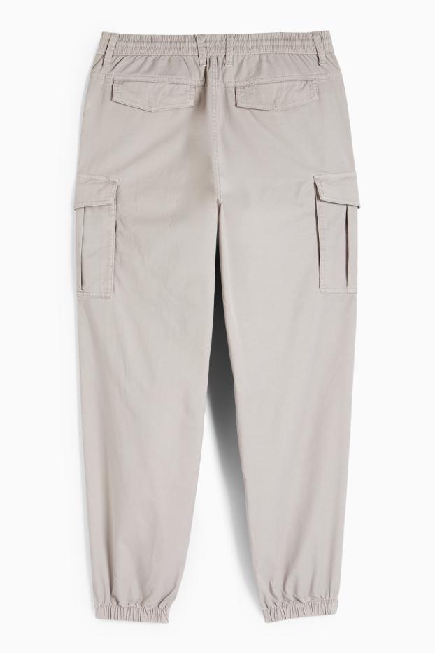 Herren - Cargohose - grau