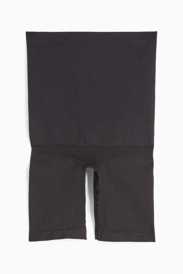 Women - Shaping trousers - seamless - black