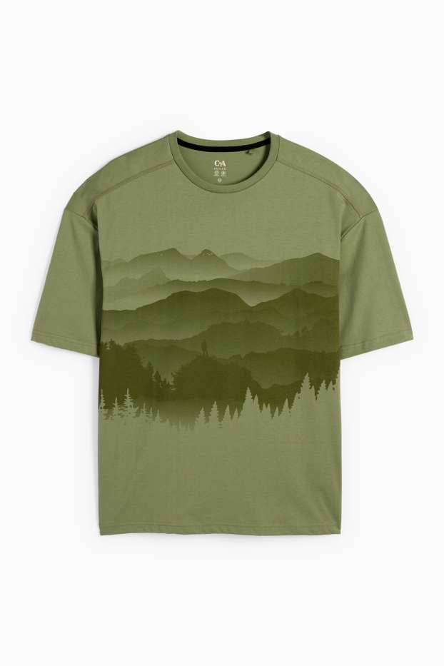 Herren - Funktions-Shirt - Regular Fit - grün
