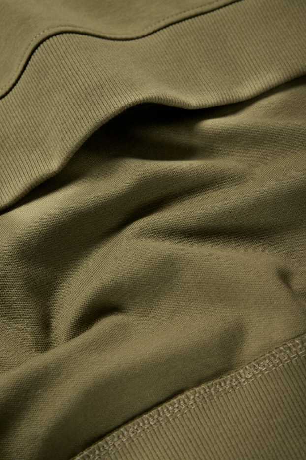 Uomo - Felpa - verde scuro