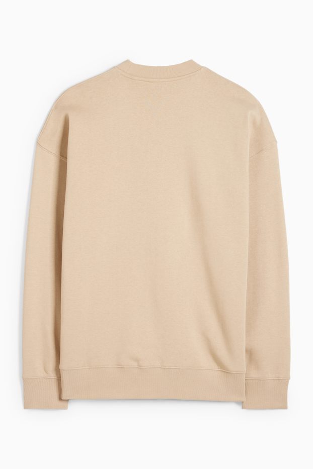 Uomo - Felpa - beige