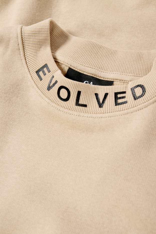 Uomo - Felpa - beige