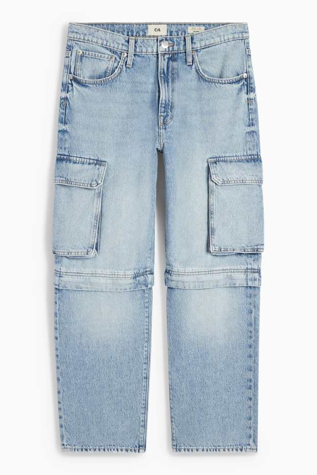 Bărbați - Cargo jeans - denim-albastru deschis