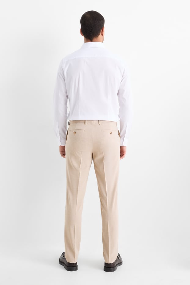 Bărbați - Pantaloni modulari - slim fit - Flex - bej