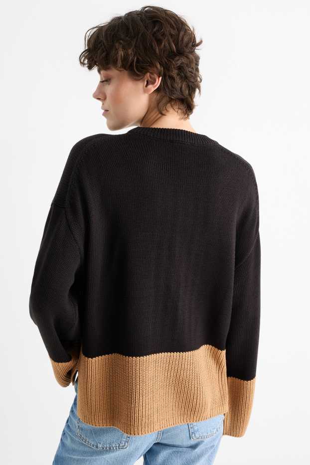 Femei - Pulover - negru