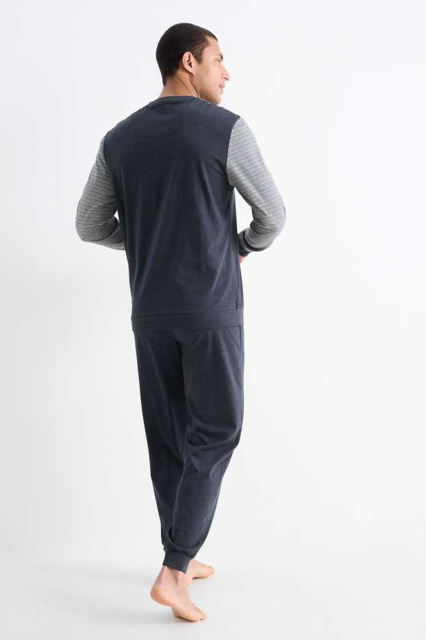 Men - Pyjamas - gray-melange