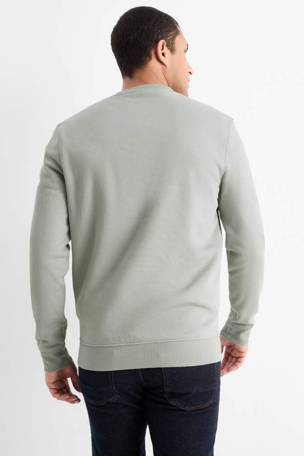 Men - Sweatshirt - light green