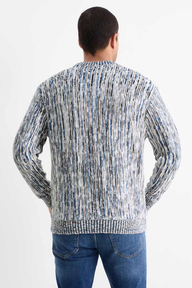 Herren - Pullover - blau
