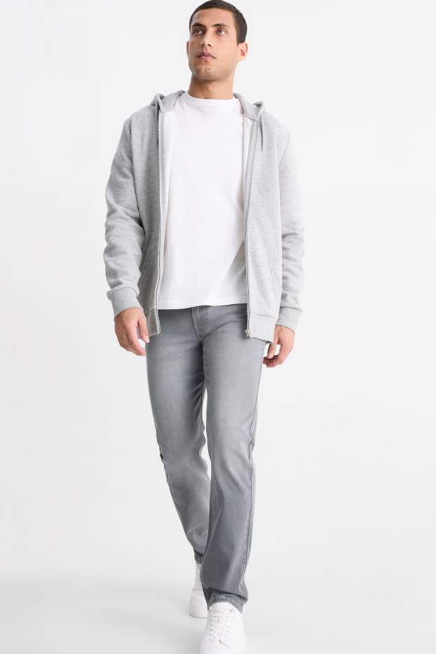 Hommes - Slim jean - LYCRA® - jean gris clair