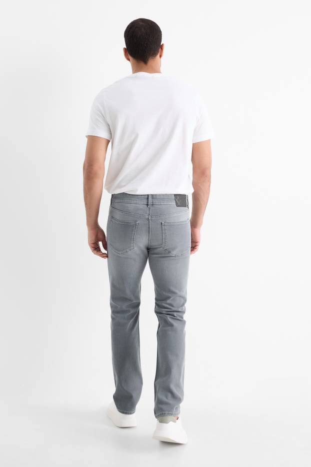 Hommes - Slim jean - LYCRA® - jean gris clair