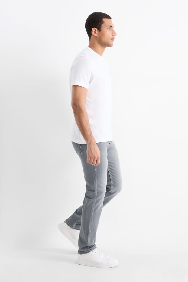 Hommes - Slim jean - LYCRA® - jean gris clair