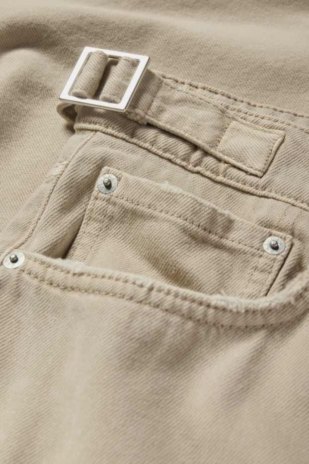 Herren - Hose - Baggy Fit - taupe