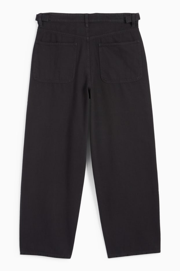 Herren - Hose - Baggy Fit - schwarz