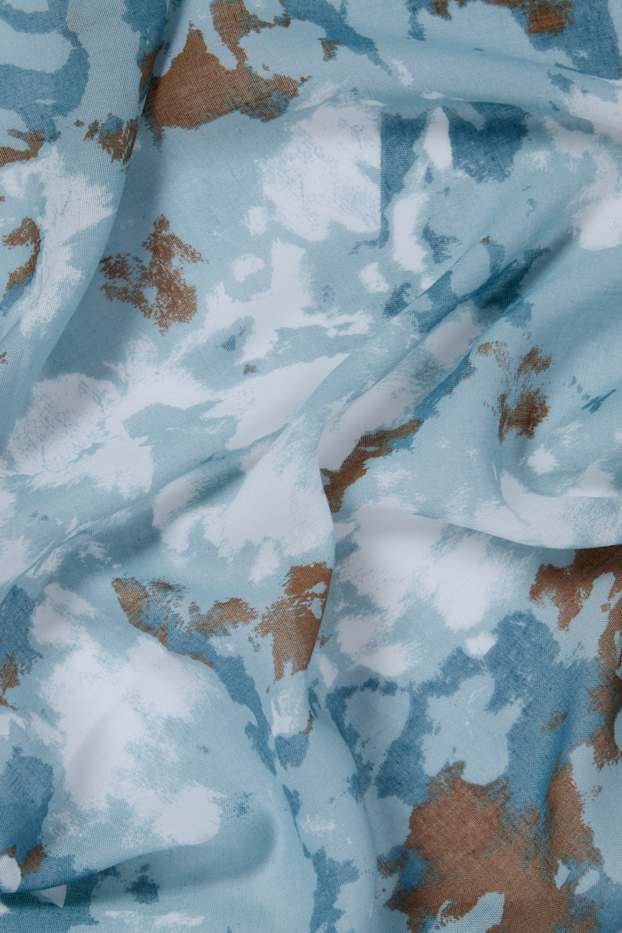 Donna - Foulard - fantasia - turchese