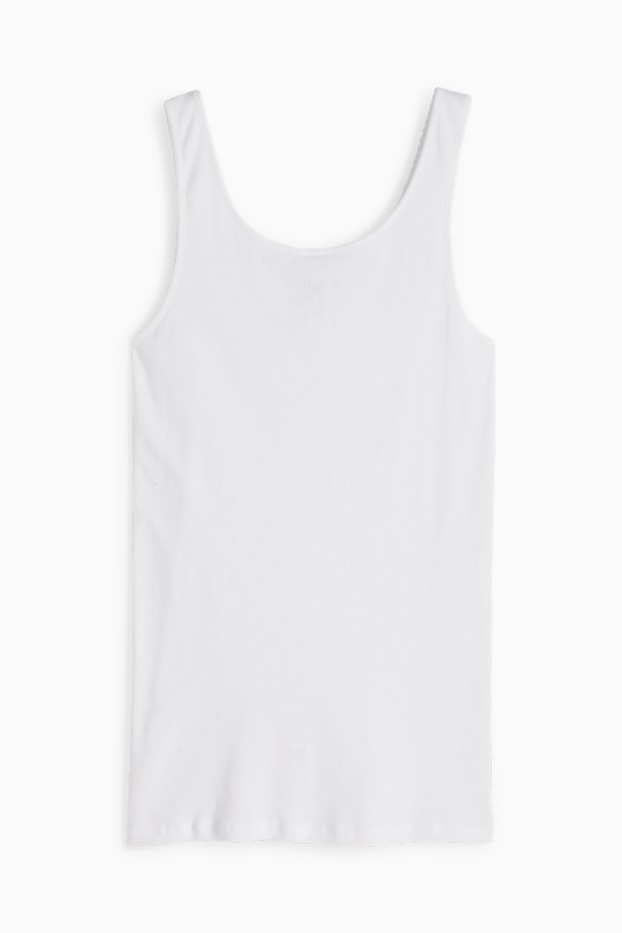 Femmes - Caraco - blanc