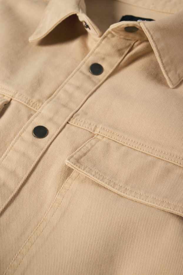 Home - Camisa - relaxed fit - Kent - beix
