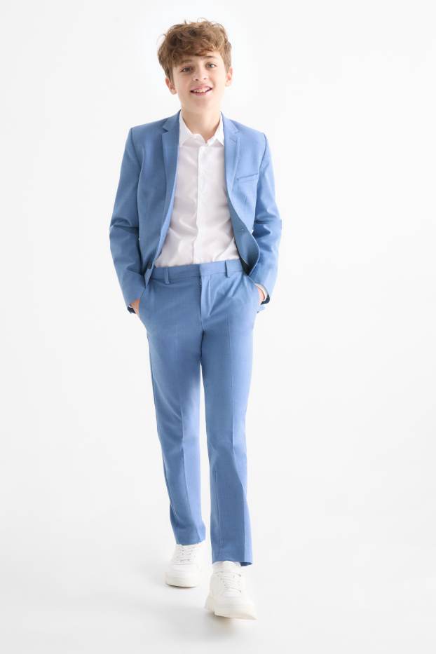 Bambini - Pantaloni coordinabili - azzurro