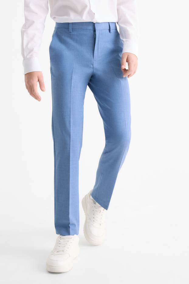Bambini - Pantaloni coordinabili - azzurro