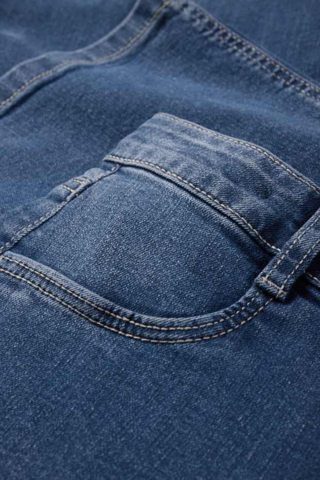 Children Girls - Wide leg jeans - blue denim