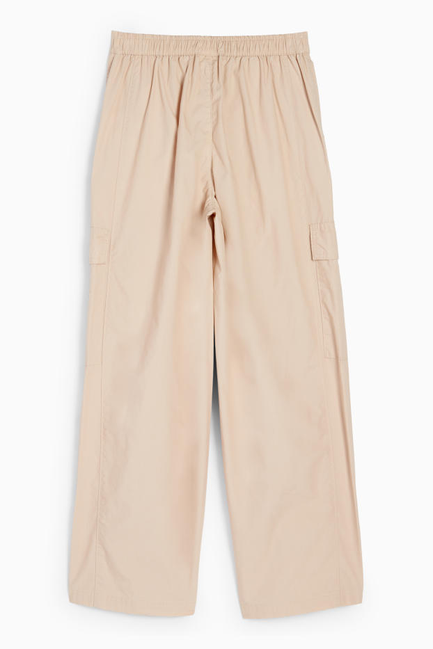 Kinder Mädchen - Cargohose - hellbeige
