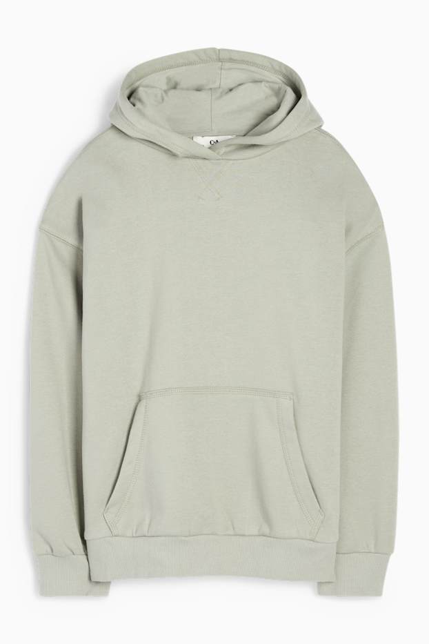 Enfants filles - Sweat à capuche - vert menthe