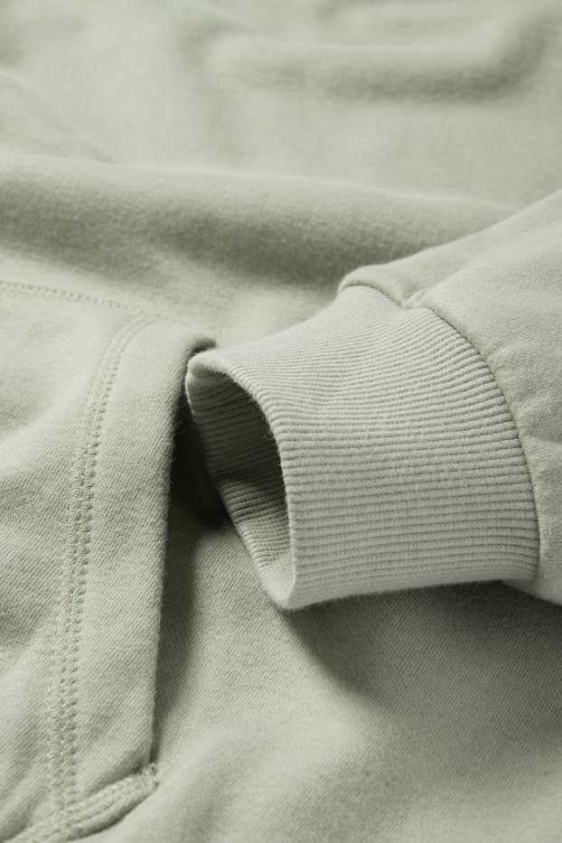 Enfants filles - Sweat à capuche - vert menthe
