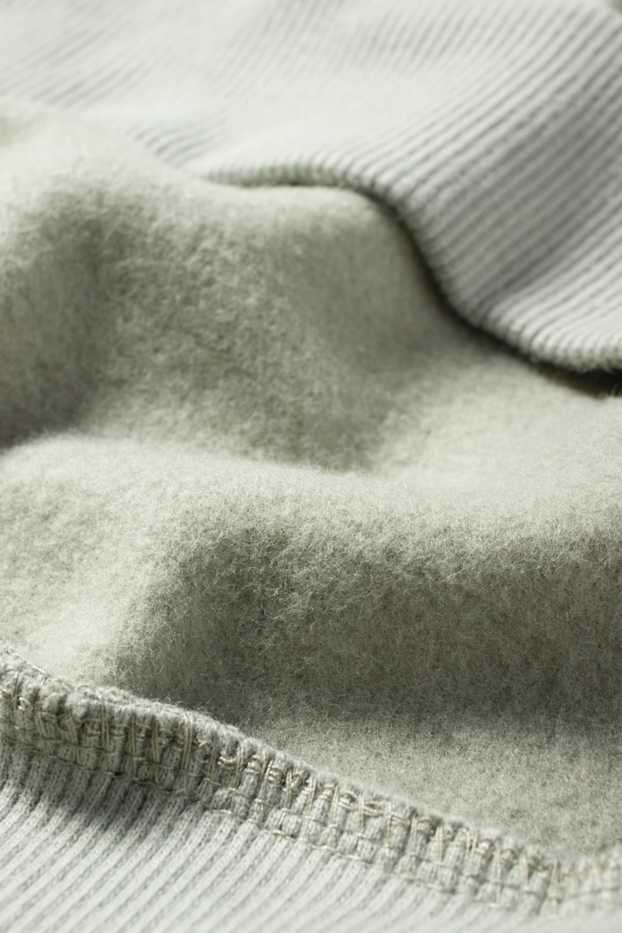 Enfants filles - Sweat à capuche - vert menthe