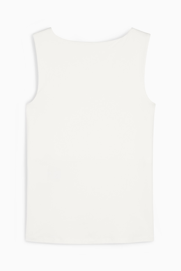 Damen - Basic-Top - weiss