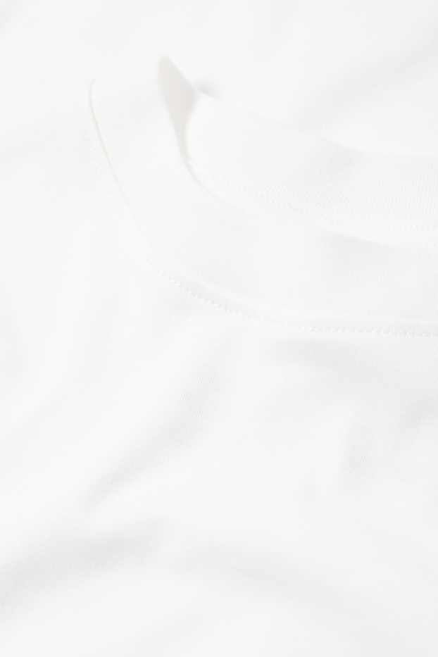 Dona - Samarreta de màniga curta - slim fit - blanc