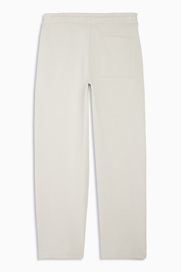 Men - Joggers - light beige