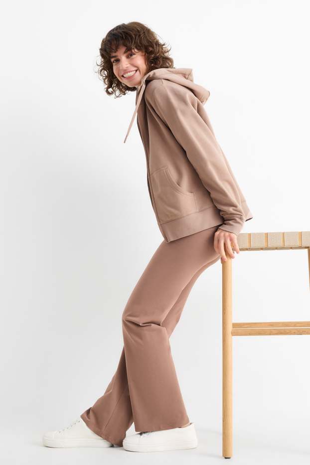 Donna - Leggings svasati - marrone chiaro