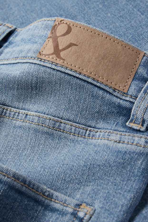 Femmes - Straight jean - high waist - jean bleu clair