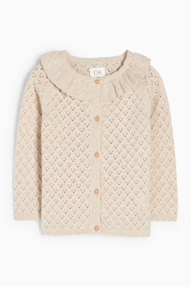 Neonate - Cardigan neonati - beige chiaro