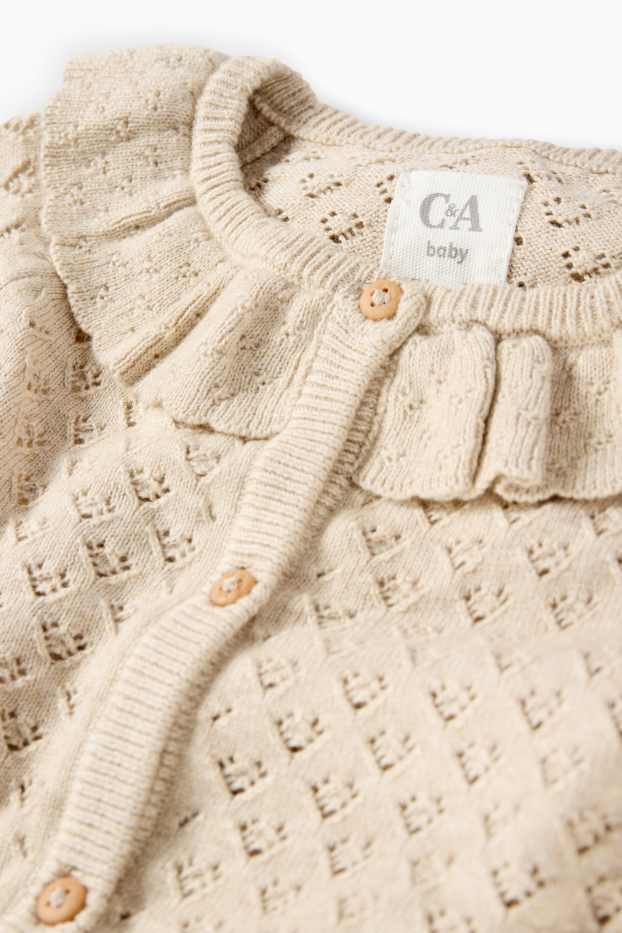 Neonate - Cardigan neonati - beige chiaro