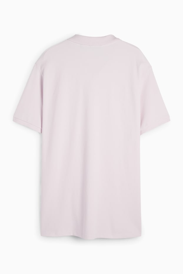 Herren - Poloshirt - hellviolett