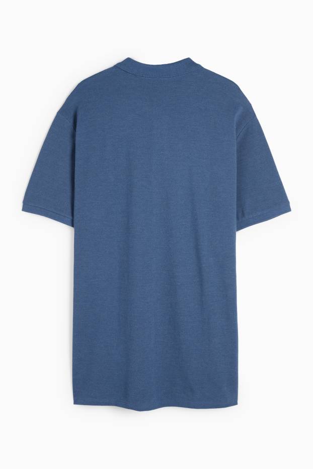 Bărbați - Tricou polo - albastru