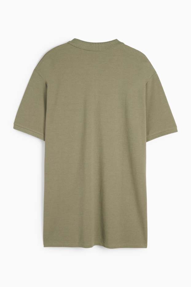 Mężczyźni - Koszulka polo - kaki