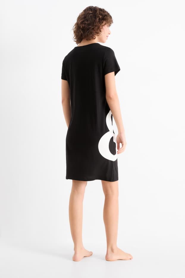 Femmes - Chemise de nuit - noir