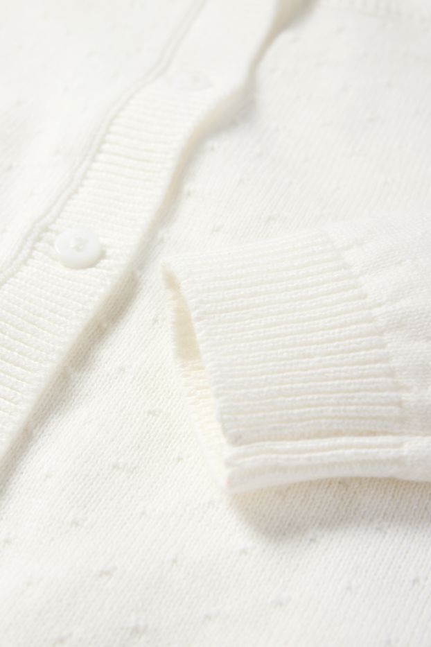 Bambine - Cardigan - bianco crema