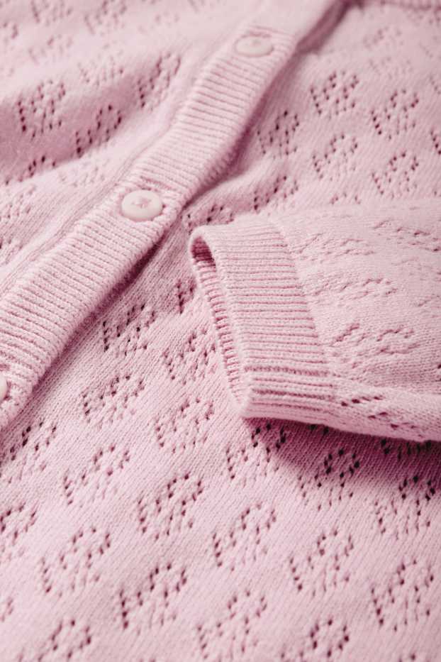 Children Girls - Cardigan - rose