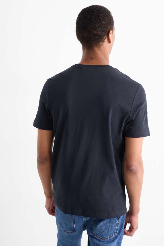 Uomo - Confezione da 3 - t-shirt - regular fit  - blu scuro