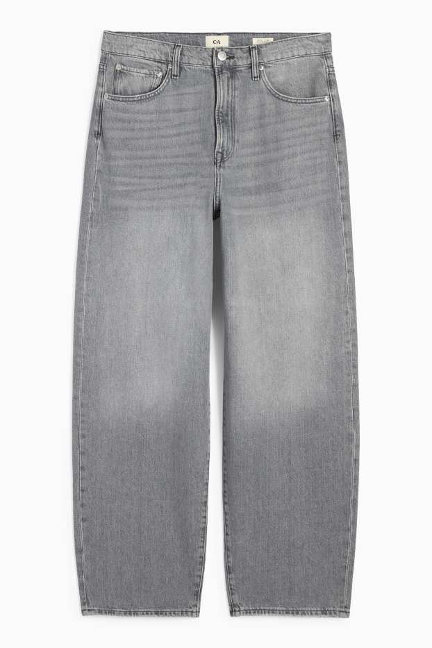 Heren - Baggy jeans - jeanslichtgrijs