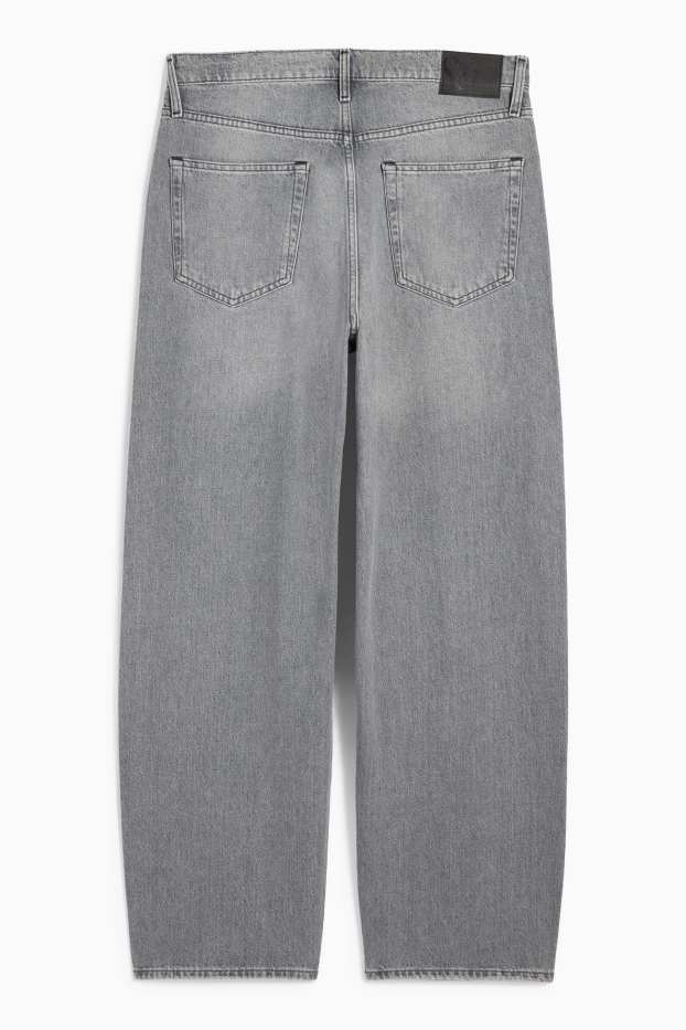 Heren - Baggy jeans - jeanslichtgrijs